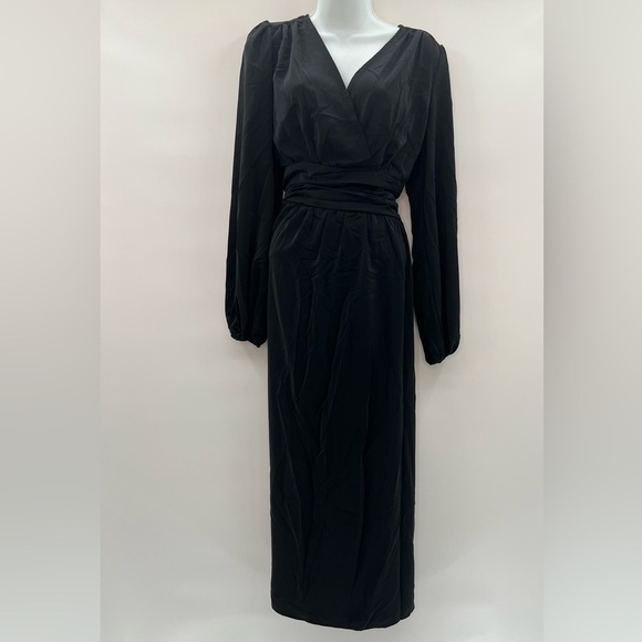 Dokotoo Maxi Dresses for Women Wrap V-Neck Size L NWT - Picture 2 of 8